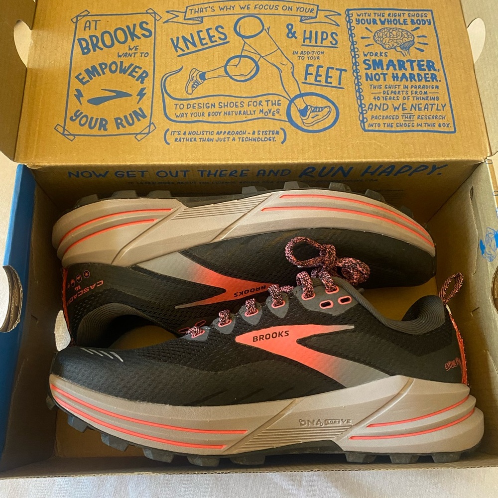 brooks cascadia 16 Trail shoes